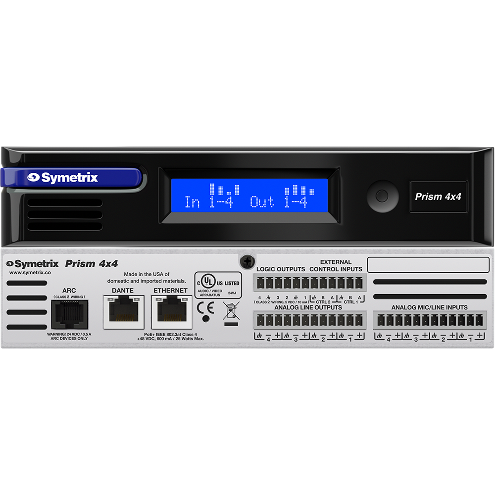 Prism 4x4 Dante / Prism 4x4